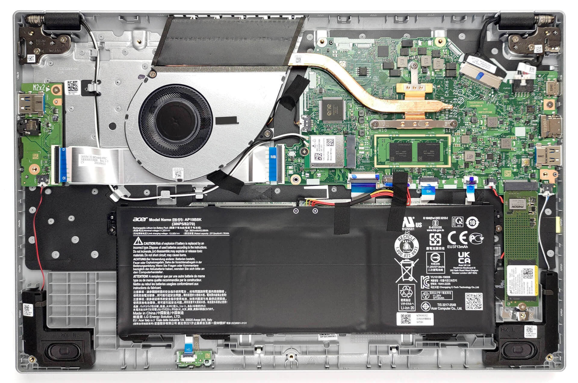 How to replace and fix ACER A315-24P 40pin 0.5mm LED DC02004A800 LCD Cable (Acer Aspire 3 (A315-24P))